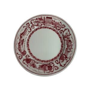 Scammell Lamberton Hartford Transferware Plate 6.5 Inch Vintage